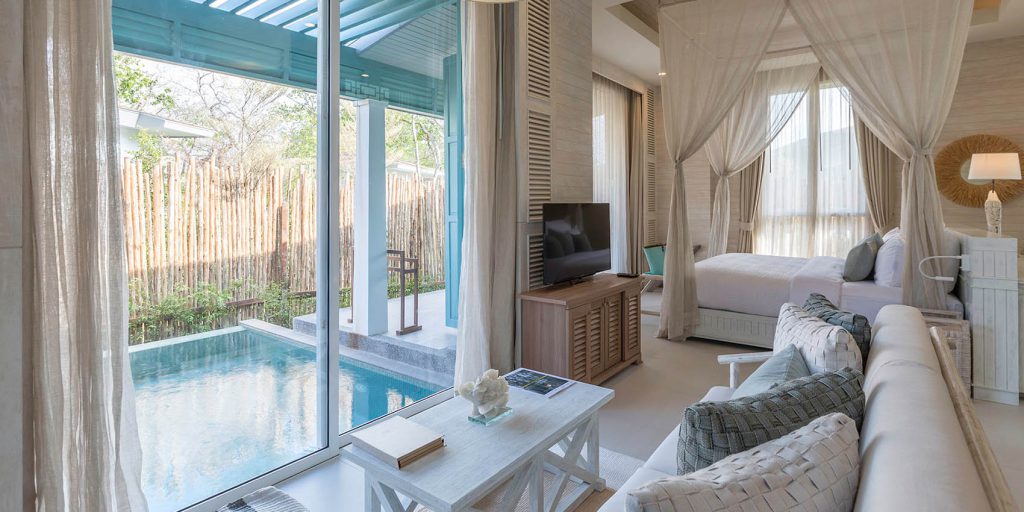 Luxury private pool villas at our Koh Yao Noi hotel