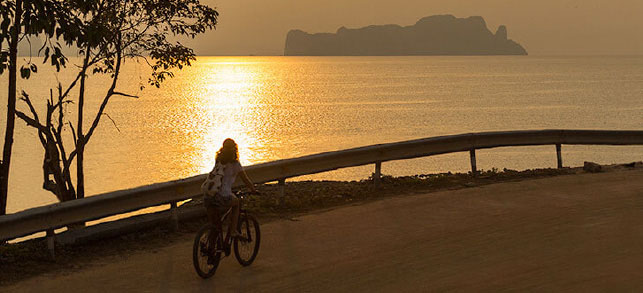 Cycle around Koh Yao Noi.