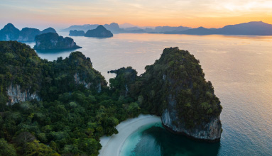 Tour the islands of Phang Nga Bay.